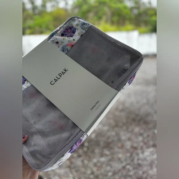 NWT Calpak Floral Packing Cubes - Picture 12 of 16